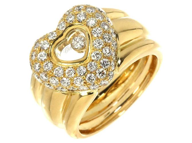 Chopard Happy Diamonds Heart Band Ring - view 2