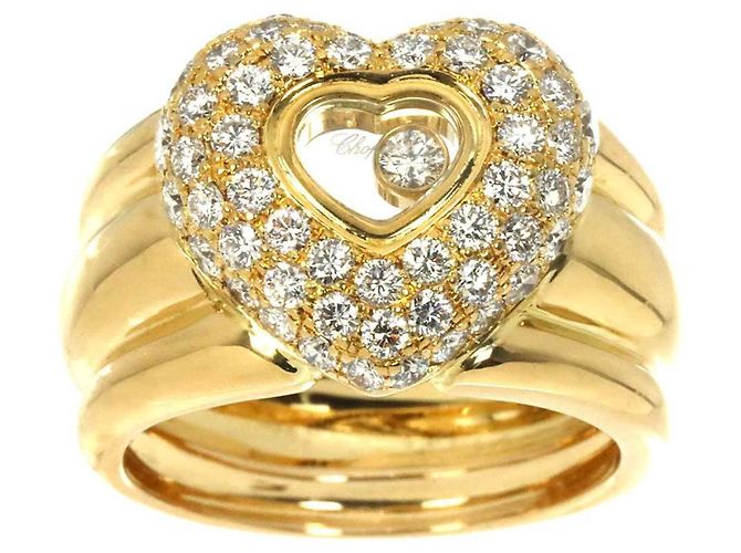 Chopard Happy Diamonds Heart Band Ring - view 3