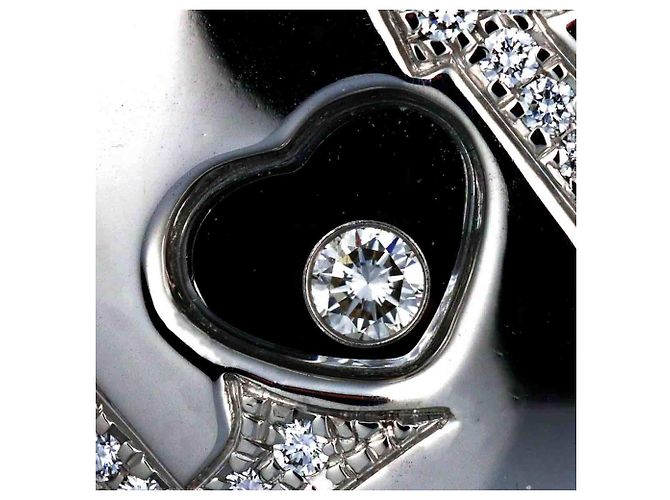 Collier Chopard Happy Diamonds Heart LOVE - vue 8