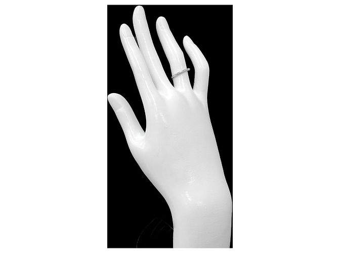 Autre Marque Anello fede Milgrain in platino Tiffany & Co. - vista 6