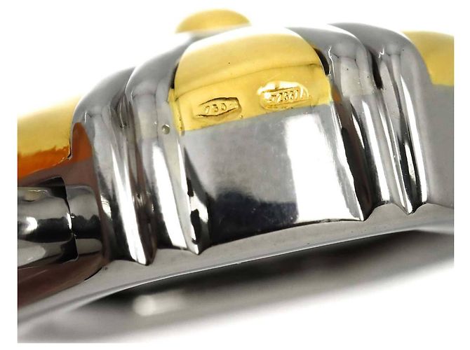 Bulgari Portachiavi Bvlgari BVLGARI Charm in oro giallo e acciaio inossidabile - vista 6
