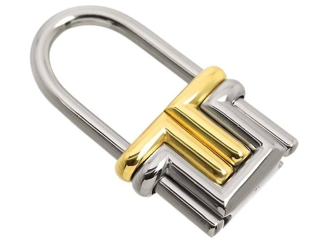 Bulgari Portachiavi Bvlgari BVLGARI Charm in oro giallo e acciaio inossidabile - vista 2