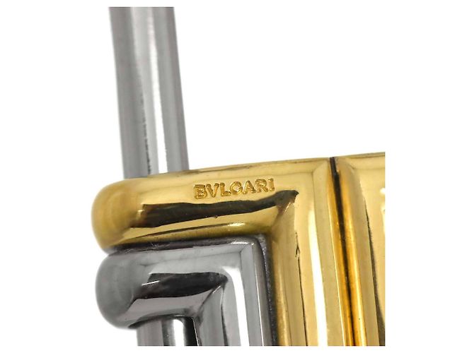 Bulgari Portachiavi Bvlgari BVLGARI Charm in oro giallo e acciaio inossidabile - vista 5
