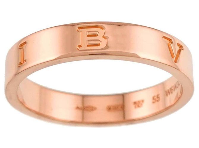 Bulgari Anillo Bvlgari B.zero1 Essential Band en oro rosa 18K - vista 2