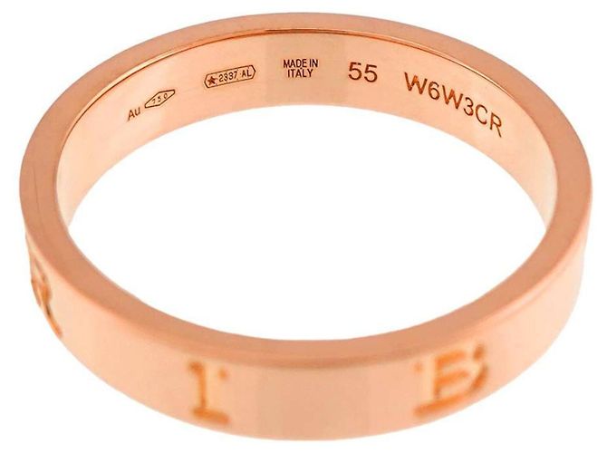 Bulgari Anillo Bvlgari B.zero1 Essential Band en oro rosa 18K - vista 3