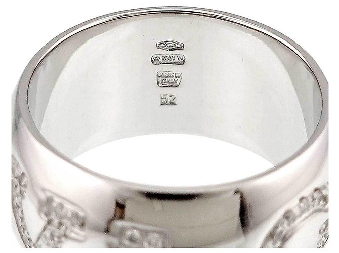 Bulgari Bvlgari Ehering aus 18K Weißgold - Ansicht 3