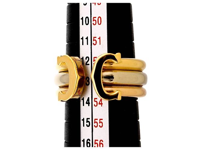 Anello Cartier C2 Tri-Color Band - vista 5