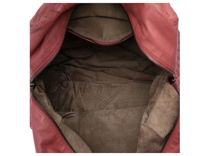 Borsa Bottega Veneta in Nappa Intrecciato rosa - vista 4
