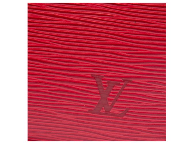 Louis Vuitton Red Epi Pont Neuf Rosso - vista 5