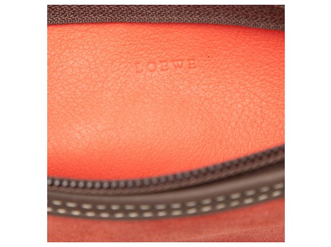 Bolso Anagram de ante rosa LOEWE - vista 5