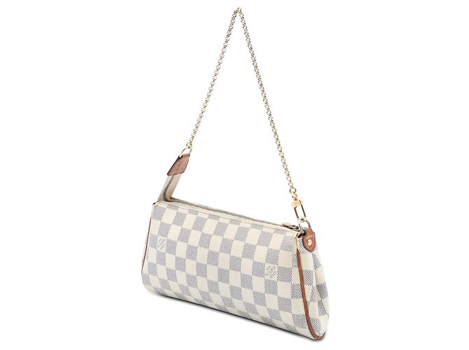 Louis Vuitton White Damier Azur Eva Blanco - vista 2