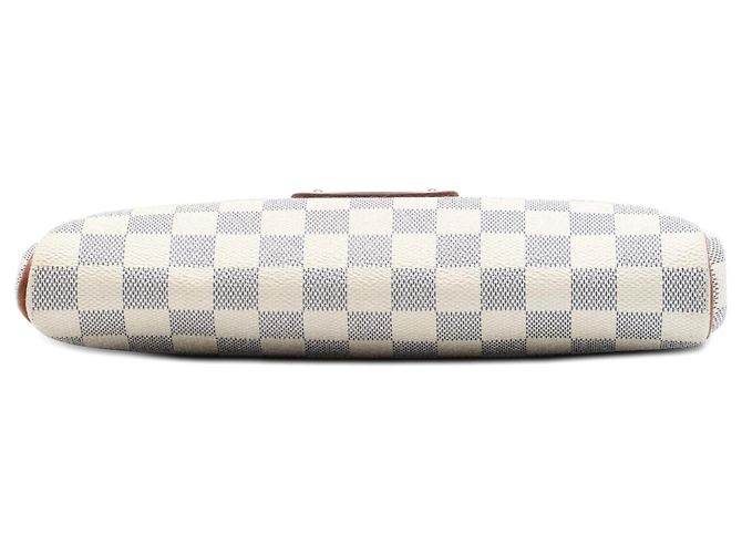 Louis Vuitton White Damier Azur Eva Blanco - vista 3