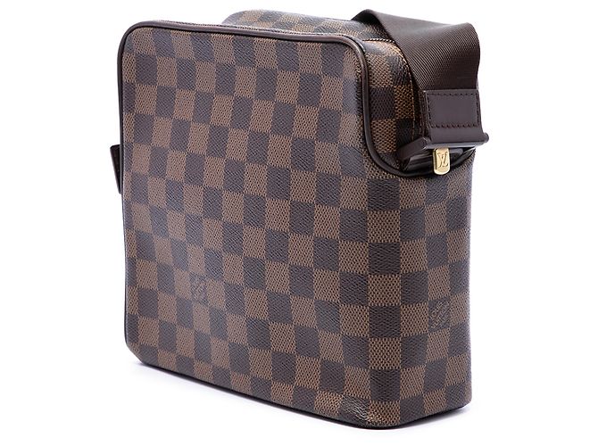 Louis Vuitton Brown Damier Ebene Olav PM Castaño - vista 2