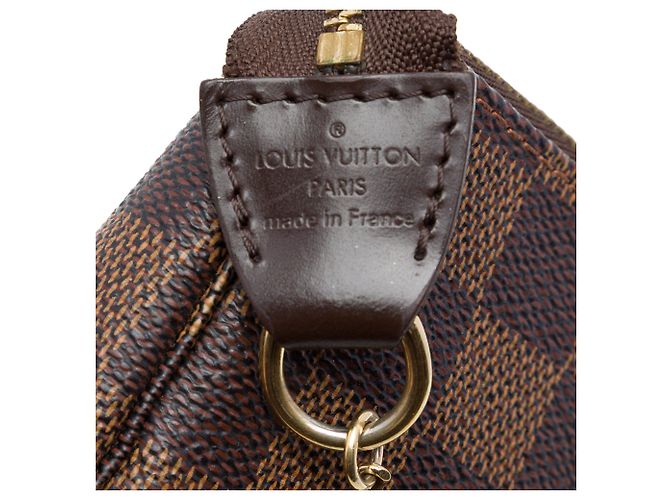 Louis Vuitton Brown Damier Ebene Mini Pochette Accessoires Braun - Ansicht 5