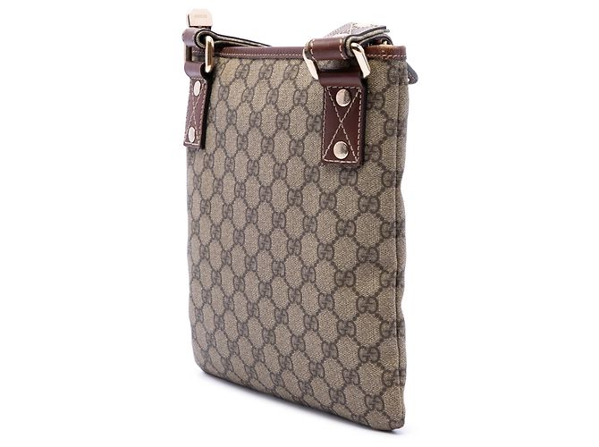 Borsa a tracolla Gucci Beige GG Supreme Web - vista 2