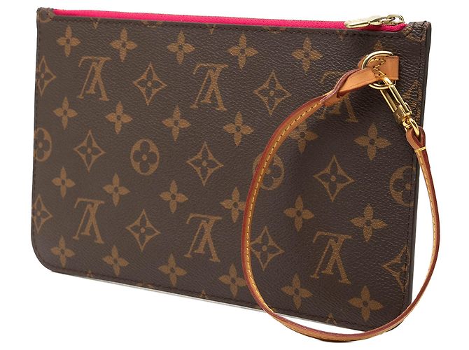 Bolsa Louis Vuitton Brown Monogram Neverfull MM Marrom - vista 2