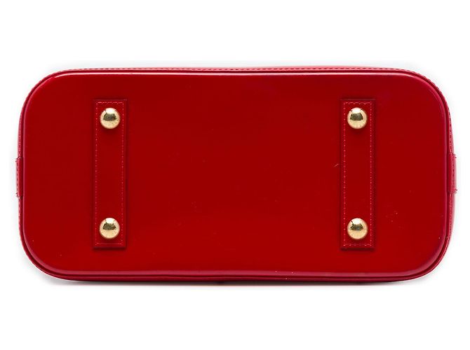 Louis Vuitton Red Monogram Vernis Alma PM - view 3