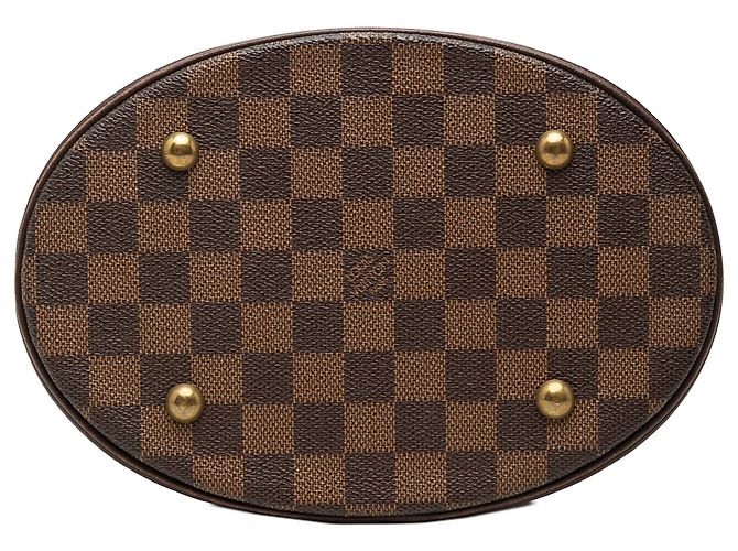 Louis Vuitton Brown Damier Ebene Marais Marrone - vista 3