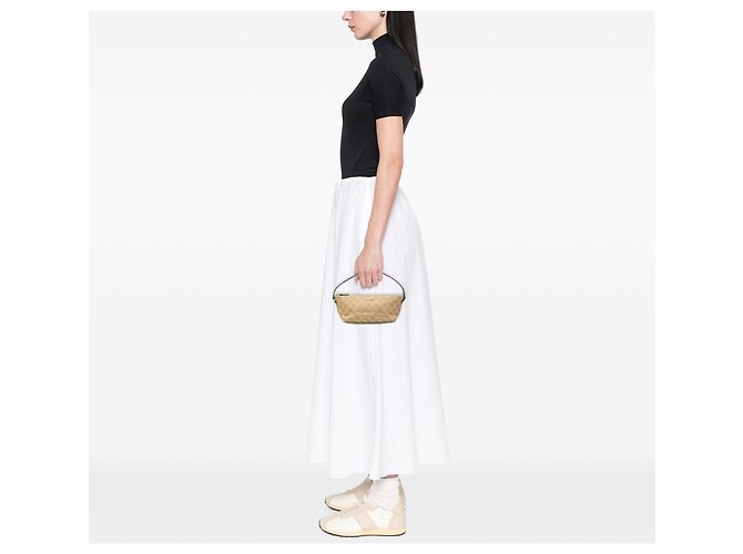 Gucci Beige GG Canvas Boat - vista 6