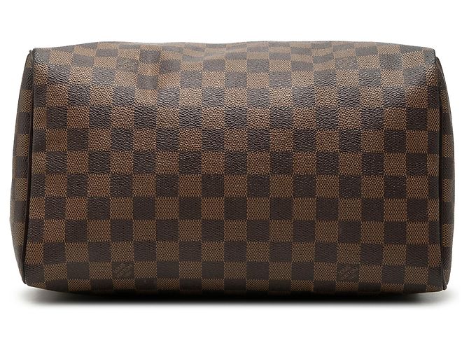 Louis Vuitton Brown Damier Ebene Speedy 30 Marrom - vista 3