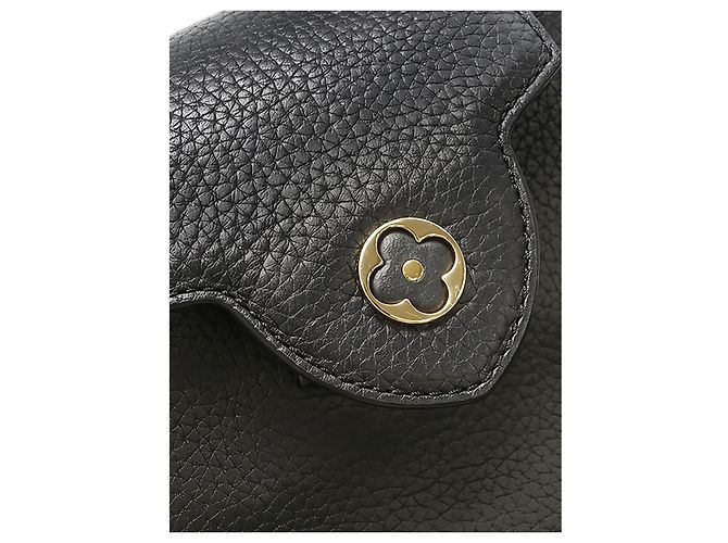 Louis Vuitton Black Taurillon Mini Capucines Nero - vista 6