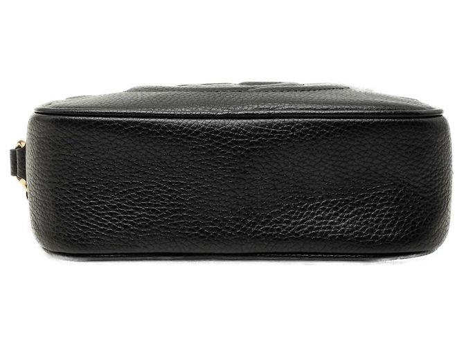 Gucci Soho Disco Crossbody in pelle di vitello nera Nero - vista 3