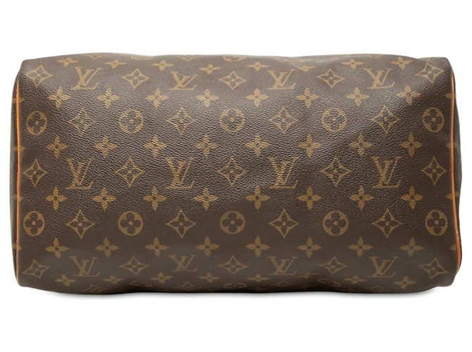 Louis Vuitton Brown Monogram Speedy 35 Marrom - vista 3