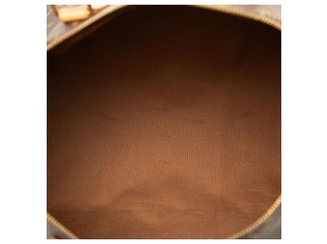Louis Vuitton Brown Monogram Speedy 35 Marrom - vista 4