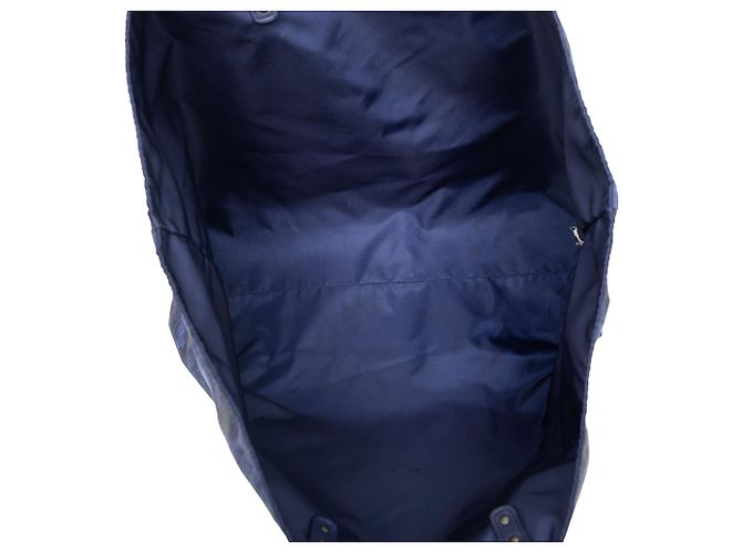 Bottega Veneta Blue Nylon Intrecciolusion Tote Blau - Ansicht 4
