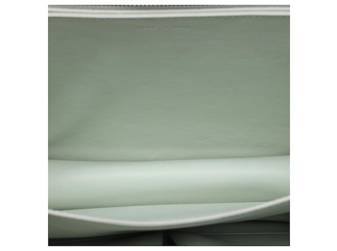 Céline Celine White Medium Calfskin Classic Box Bianco - vista 4