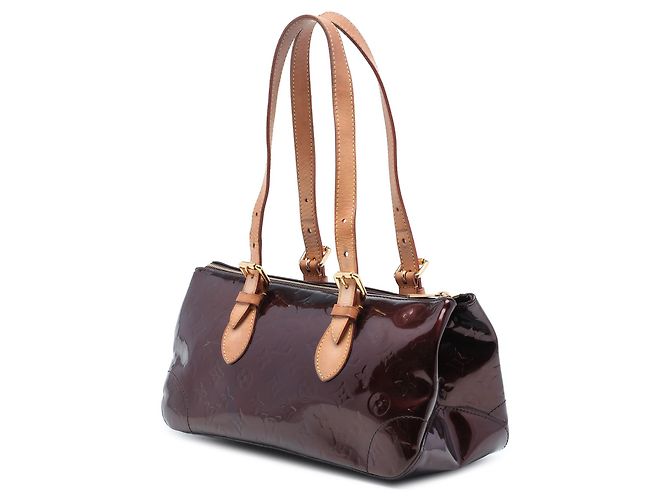 Louis Vuitton Purple Monogram Vernis Rosewood Avenue Porpora - vista 2