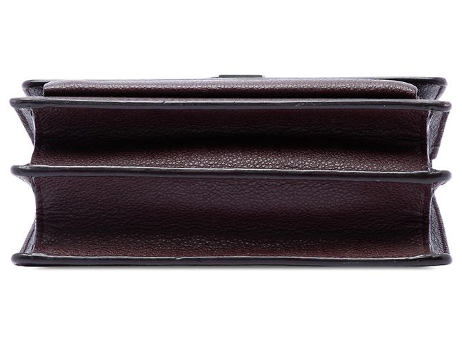 Autre Marque Saint Laurent Purple Small Grained Calfskin Monogram Sunset Crossbody Porpora - vista 3