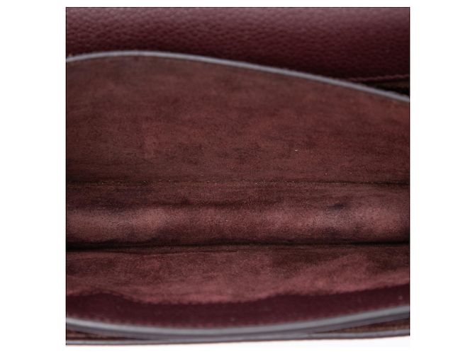 Autre Marque Saint Laurent Purple Small Grained Calfskin Monogram Sunset Crossbody Porpora - vista 4