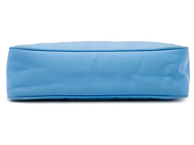 Borsa a tracolla Prada Blue Mini Tessuto Re Edition 2000 - vista 3