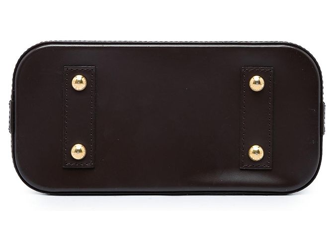 Louis Vuitton Brown Damier Ebene Alma BB Marron - vue 3