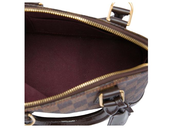 Louis Vuitton Brown Damier Ebene Alma BB Marron - vue 4
