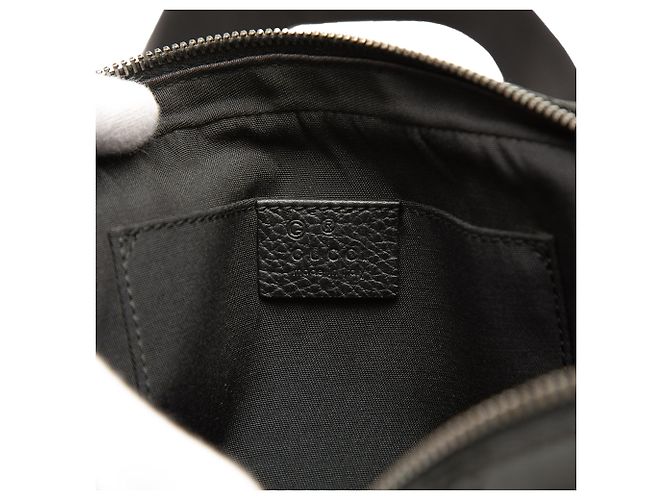 Borsetta a vita Gucci in nylon GG nero - vista 5