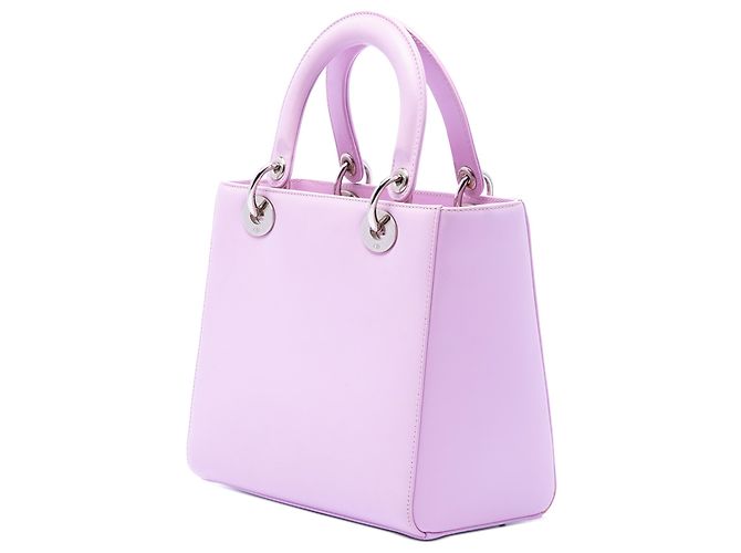Autre Marque Dior Purple Medium Calfskin Pockets Lady Dior Porpora - vista 2