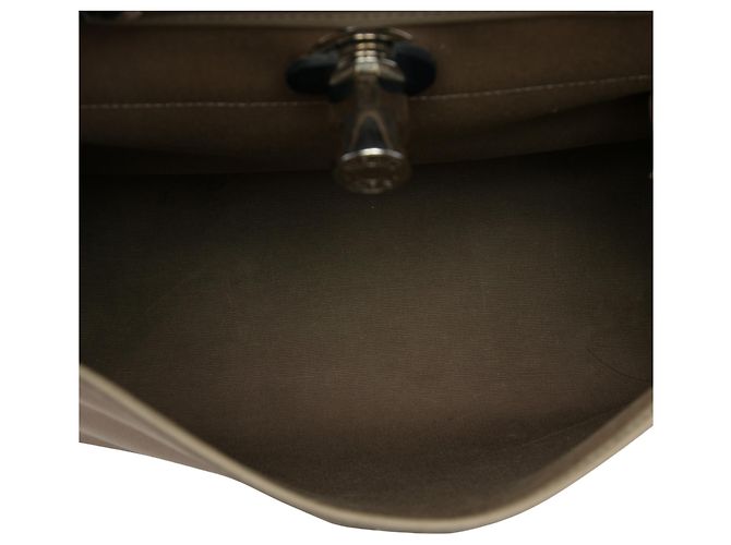 Hermès Brown Toile Herbag Zip 31 Castaño Marrón claro - vista 4