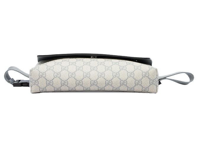 Gucci Beige GG Supreme Gürteltasche mit Klappe - Ansicht 3
