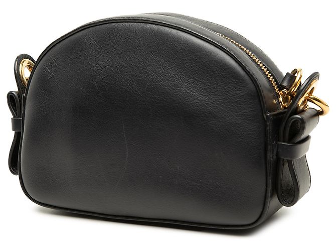 Chloé Borsa crossbody in vitello nero con borchie e ricami di piccoli cavalli - vista 2