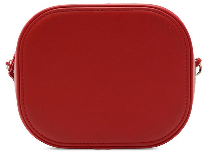 Vanity Neceser Chanel Red CC de piel de cordero Roja - vista 3