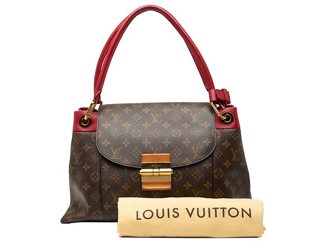 Louis Vuitton Brown Monogram Olympe MM Marron - vue 7