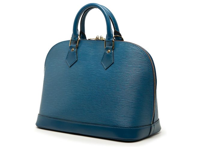 Louis Vuitton Blue Epi Alma PM Bleu - vue 2