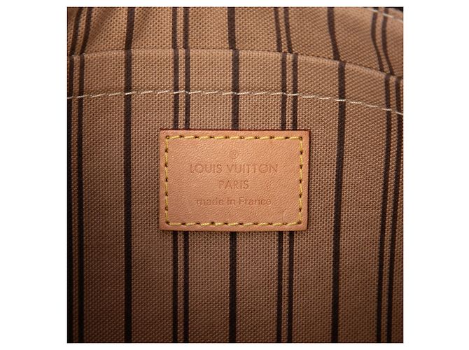 Bolsa Louis Vuitton Brown Monogram Neverfull MM Marrom - vista 5