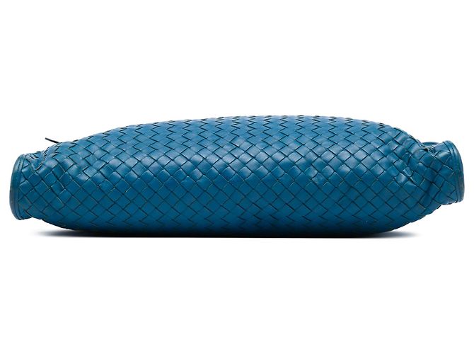 Borsetta Bottega Veneta Blue Nappa Intrecciato - vista 3