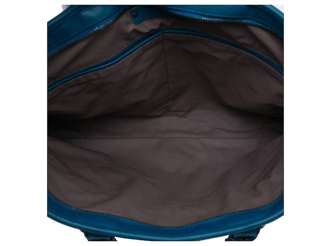 Borsetta Bottega Veneta Blue Nappa Intrecciato - vista 4