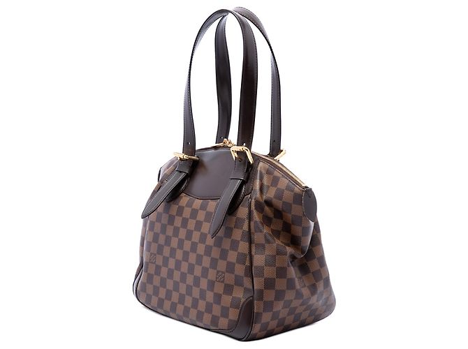 Louis Vuitton Brown Damier Ebene Verona MM Marrom - vista 2