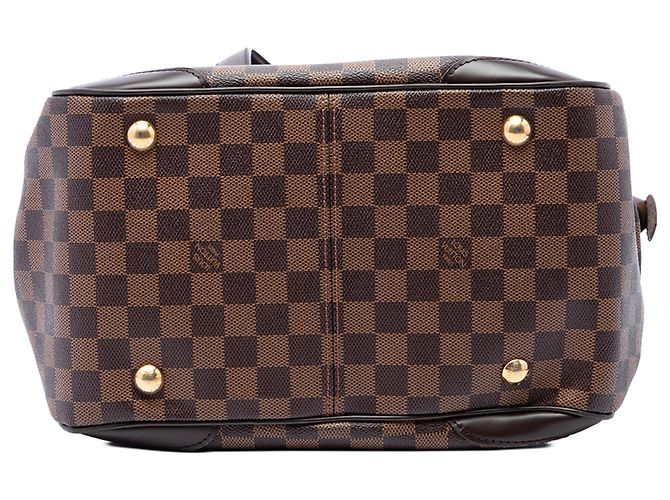 Louis Vuitton Brown Damier Ebene Verona MM Marrom - vista 3