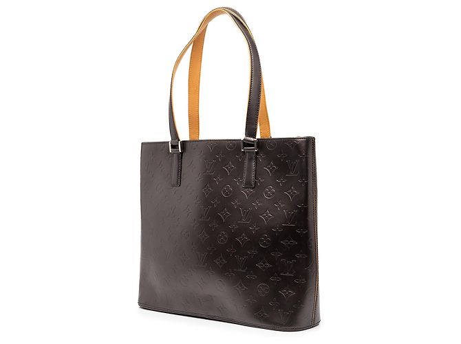 Louis Vuitton Gray Monogram Mat Wilwood Castaño - vista 2